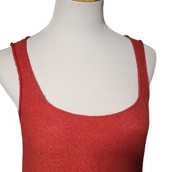 Eileen Fisher Burnt Orange Wool Tank Top Women's Medium - Picture 4 of 9